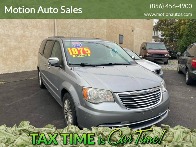2014 Chrysler Town and Country for sale at Motion Auto Sales in West Collingswood Heights NJ
