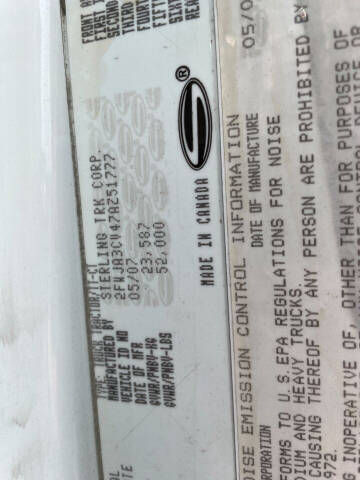 2007 Sterling AT9500 Series