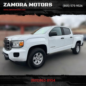 2017 GMC Canyon for sale at ZAMORA MOTORS SM in Santa Maria CA
