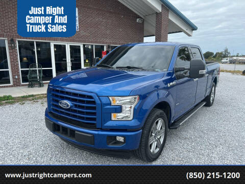 2017 Ford F-150 for sale at Just Right Camper And Truck Sales in Panama City FL