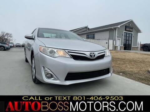 2012 Toyota Camry for sale at Auto Boss in Woods Cross UT