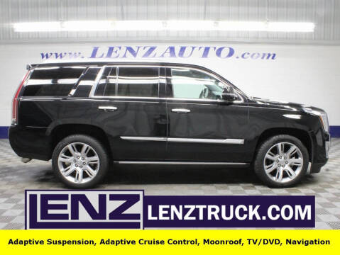 2015 Cadillac Escalade for sale at LENZ TRUCK CENTER in Fond Du Lac WI