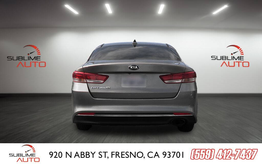 2018 Kia Optima for sale at SUBLIME AUTO in Fresno, CA