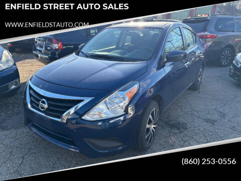 2018 Nissan Versa for sale at ENFIELD STREET AUTO SALES in Enfield CT
