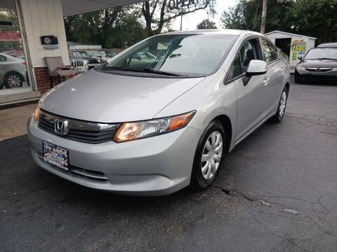 2012 Honda Civic for sale at New Wheels in Glendale Heights IL
