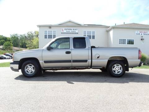 2003 Chevrolet Silverado 1500 for sale at SOUTHERN SELECT AUTO SALES in Medina OH