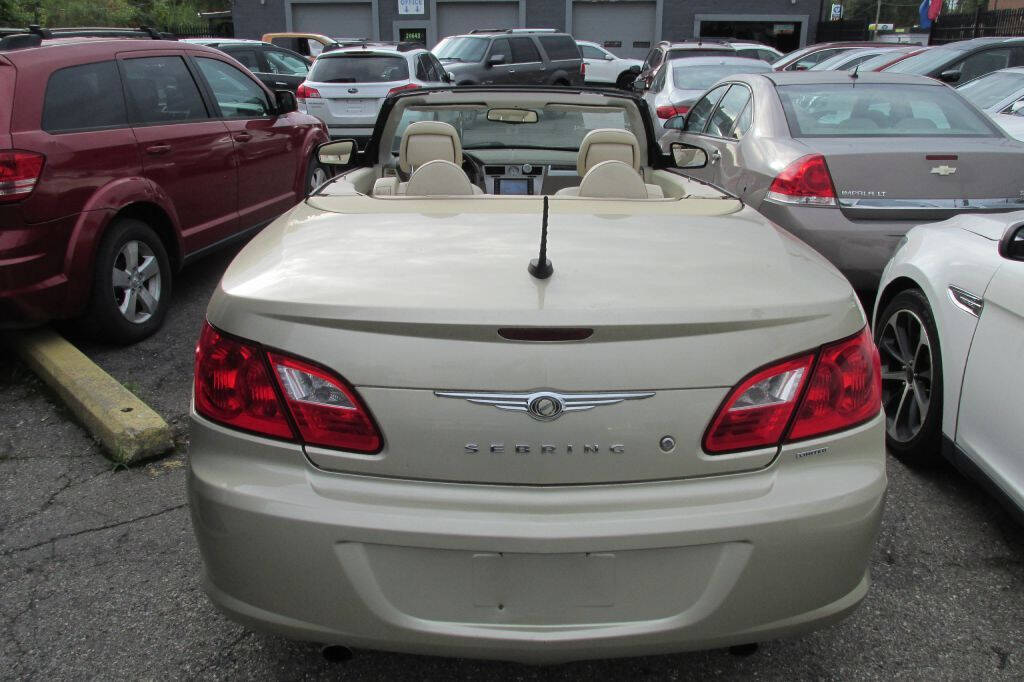 2010 Chrysler Sebring for sale at United Car Company in Detroit, MI