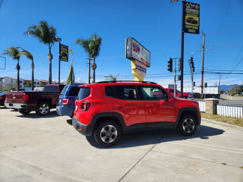 2017 Jeep Renegade for sale at E and M Auto Sales in Bloomington CA
