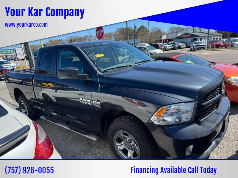 2018 RAM 1500 for sale at Your Kar Company in Norfolk VA