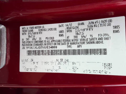 2017 Ford Escape Titanium