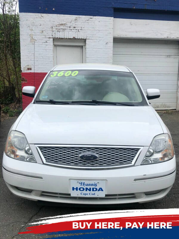 2007 Ford Five Hundred for sale at MILL STREET AUTO SALES LLC in Vernon CT