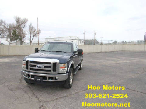 2008 Ford F-250 Super Duty for sale at HOO MOTORS in Kiowa CO