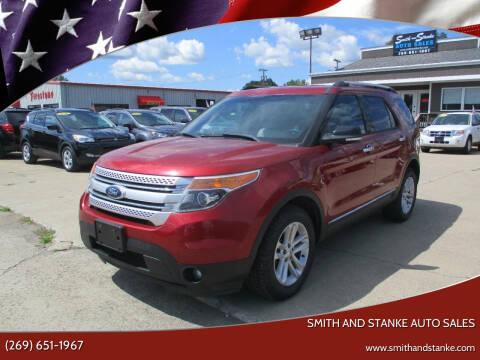 2014 Ford Explorer for sale at Smith and Stanke Auto Sales in Sturgis MI