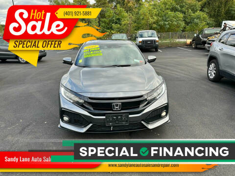 2017 Honda Civic for sale at Sandy Lane Auto Sales and Repair in Warwick RI