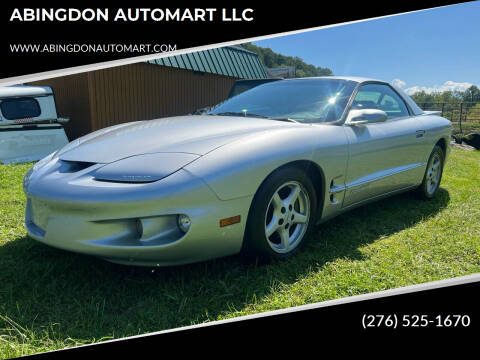 1998 Pontiac Firebird for sale at ABINGDON AUTOMART LLC in Abingdon VA