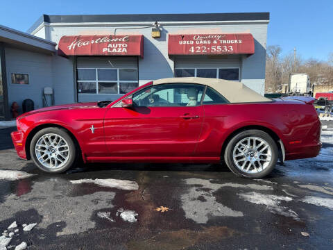 2014 Ford Mustang for sale at HEARTLAND AUTO PLAZA in Bonner Springs KS