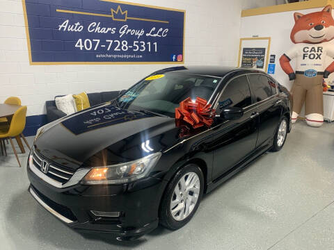 2014 Honda Accord for sale at Auto Chars Group LLC in Orlando FL