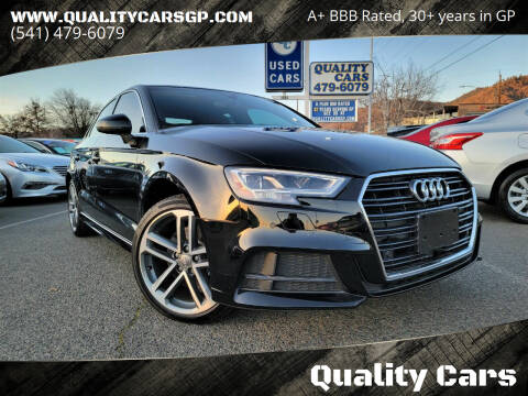 2017 Audi A3 for sale at Quality Cars in Grants Pass OR