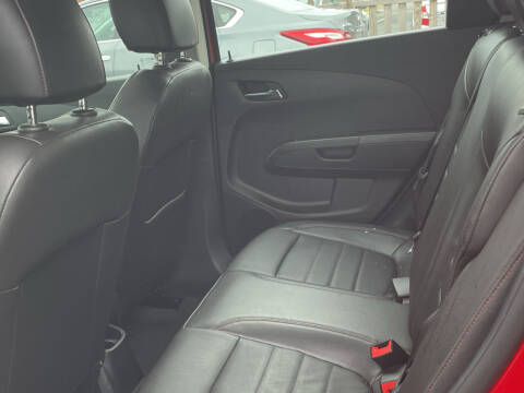 2014 Chevrolet Sonic RS Manual