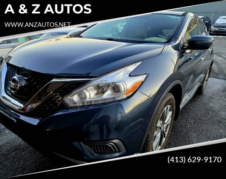 2017 Nissan Murano for sale at A & Z AUTOS in Westfield MA