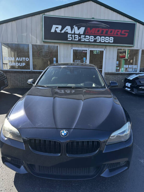 Used 2013 BMW 5 Series 550i with VIN WBAFU9C58DDY71458 for sale in Cincinnati, OH