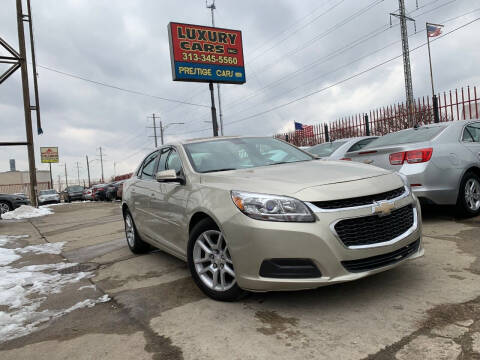 2014 Chevrolet Malibu for sale at Dymix Used Autos & Luxury Cars Inc in Detroit MI
