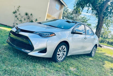 2018 Toyota Corolla for sale at Sunshine Auto Sales in Oakland Park FL