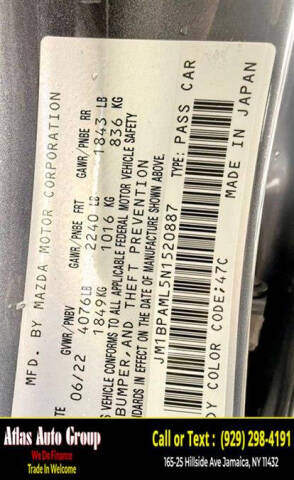 2022 Mazda Mazda3 Hatchback Premium