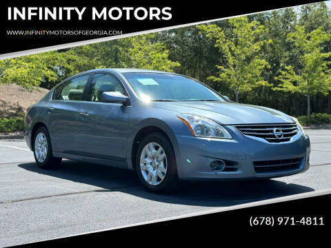 2012 Nissan Altima for sale at INFINITY MOTORS in Gainesville GA