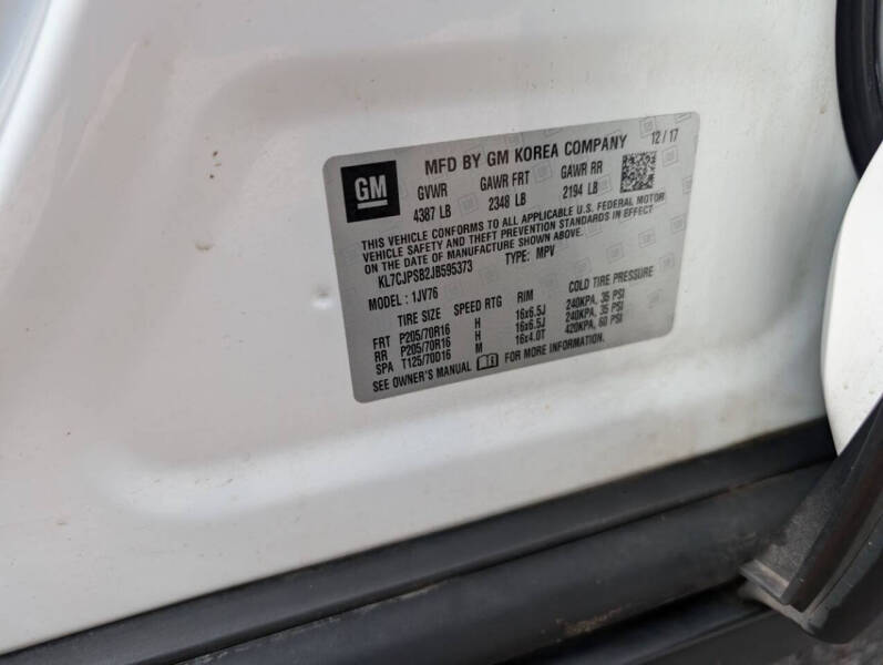 2018 Chevrolet Trax LT