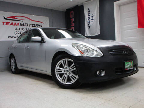 2010 Infiniti G37 Sedan for sale at TEAM MOTORS LLC in East Dundee IL