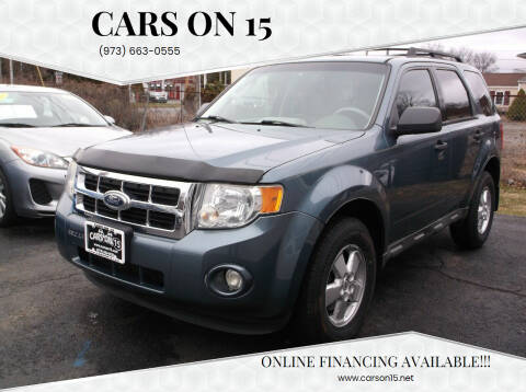 2010 Ford Escape for sale at Cars On 15 in Lake Hopatcong NJ
