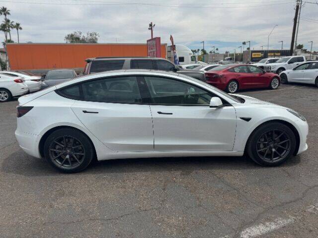 Used 2021 Tesla Model 3  with VIN 5YJ3E1EA1MF867775 for sale in Mesa, AZ