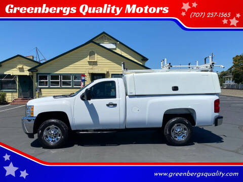 2013 Chevrolet Silverado 2500HD for sale at Greenbergs Quality Motors in Napa CA