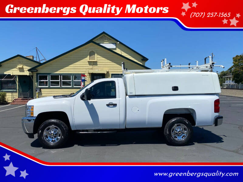 2013 Chevrolet Silverado 2500HD for sale at Greenbergs Quality Motors in Napa CA