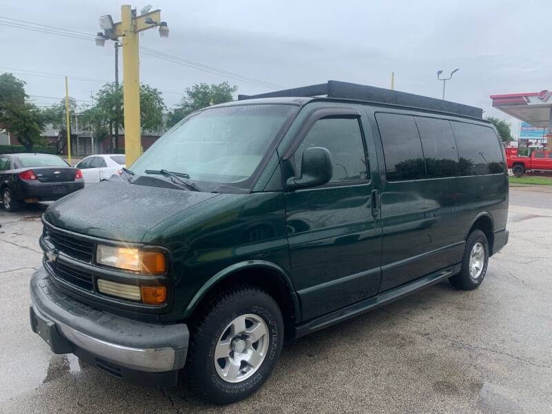2001 Chevrolet Express Passenger for sale at Friendly Auto Sales in Pasadena TX