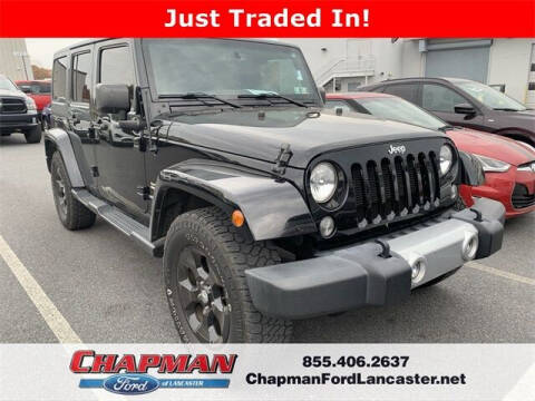 2015 Jeep Wrangler Unlimited for sale at CHAPMAN FORD LANCASTER in East Petersburg PA