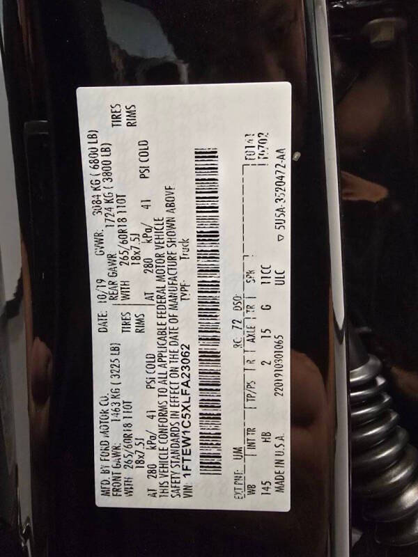 2020 Ford F-150 Lariat