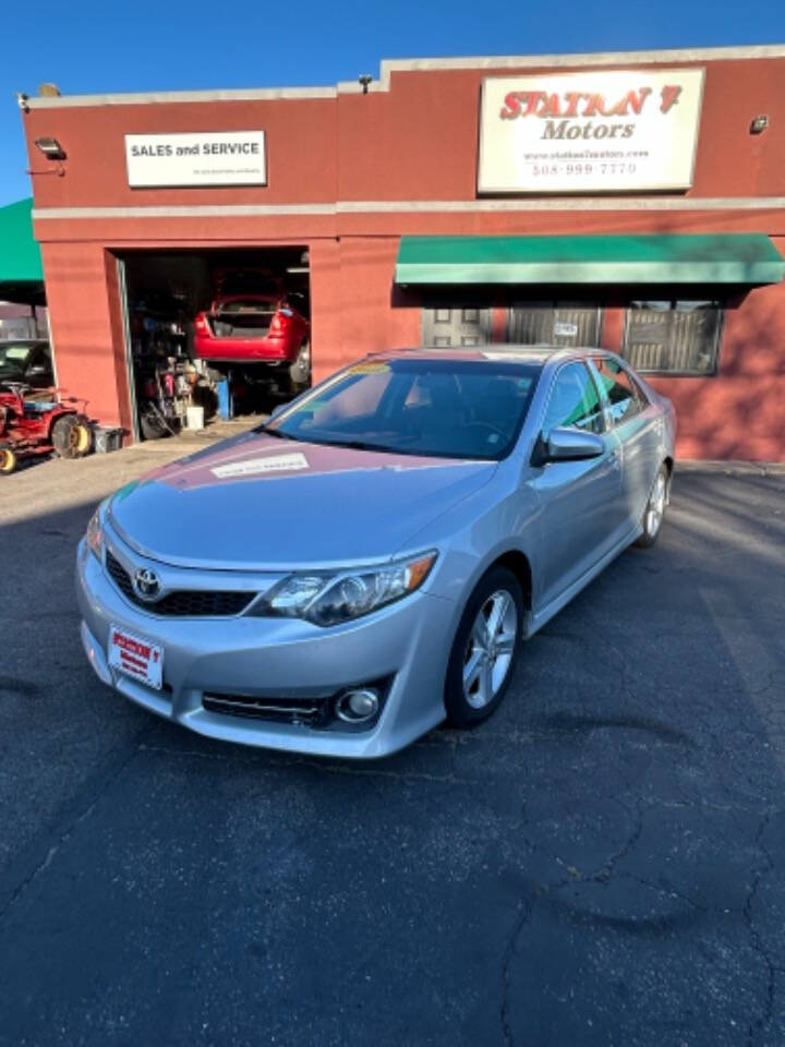 2013 Toyota Camry for sale at STATION 7 MOTORS in New Bedford, MA