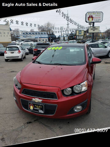 2012 Chevrolet Sonic for sale at Eagle Auto Sales & Details in Provo UT