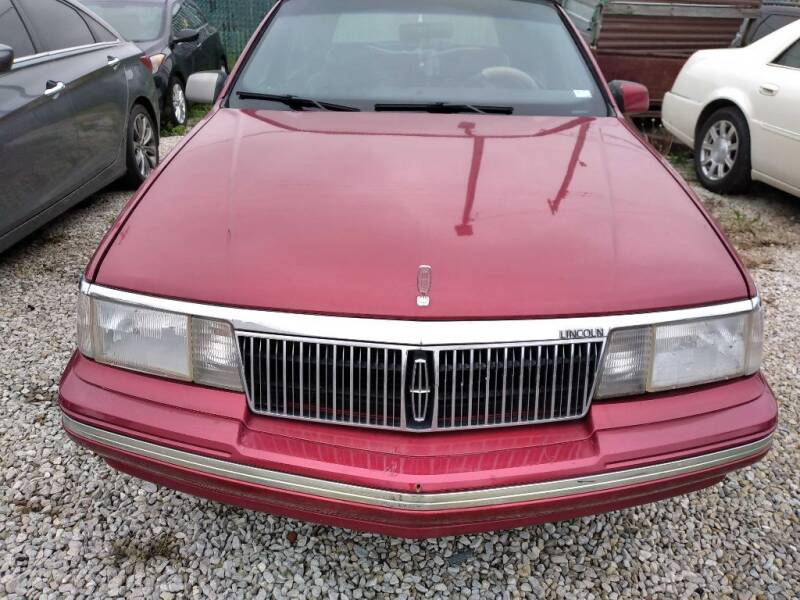 1991 Lincoln Continental for sale at ST LOUIS AUTO CAR SALES in Saint Louis MO