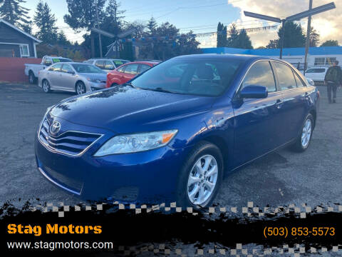 2011 Toyota Camry for sale at Stag Motors in Portland OR