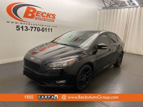 2016 Ford Focus for sale at Becks Auto Group in Mason OH