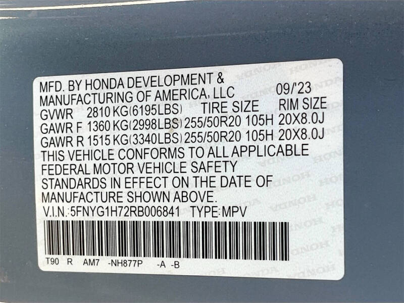 2024 Honda Pilot Touring