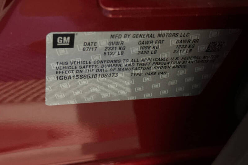 2018 Cadillac CTS-V
