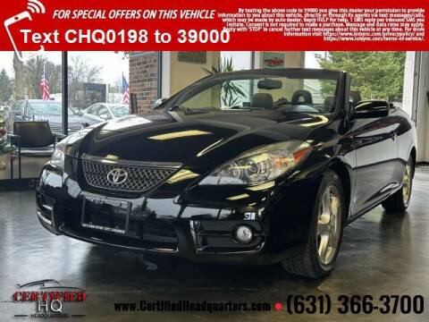 2007 Toyota Camry Solara for sale at CERTIFIED HEADQUARTERS in Saint James NY