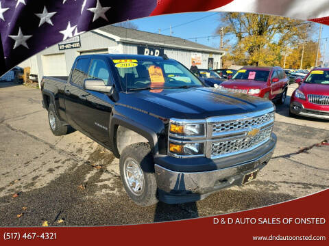 2015 Chevrolet Silverado 1500 for sale at D & D Auto Sales Of Onsted in Onsted MI