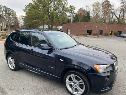 2012 BMW X3 for sale at Triangle Motors Inc in Raleigh NC