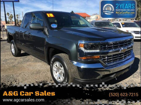 2018 Chevrolet Silverado 1500 for sale at A&G Car Sales LLC in Tucson AZ