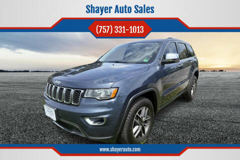 2020 Jeep Grand Cherokee for sale at Shayer Auto Sales in Cape Charles VA